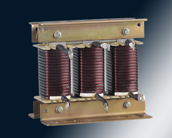 NMAKSG（也可用型號(hào)NMACL為輸入，NMOCL為輸出）系列干式鐵芯串聯(lián)電抗器用于變頻器輸入、輸出側(cè)端，與變頻器串聯(lián)，當(dāng)?shù)蛪弘娋W(wǎng)中有大量整流、變流裝置等諧波…